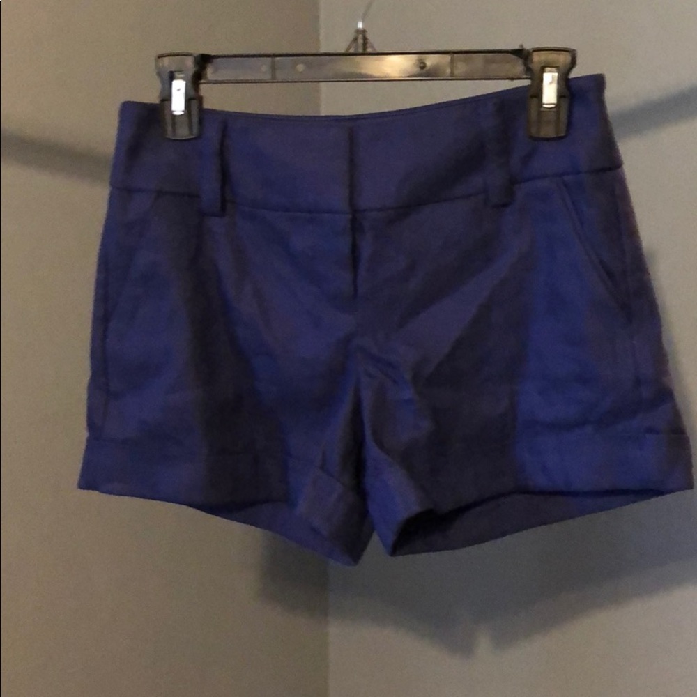 Express navy blue shorts